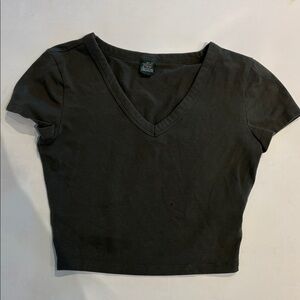 Wild Fable V-Neck Crop Top